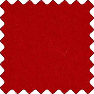 Felt Sheet - Red (42 x 60 cm)