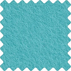 Felt Sheet - Turquoise Blue (42 x 60 cm)