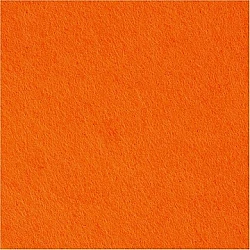 Felt Sheets - Orange (A4, 10 Sheets)