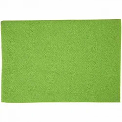 Felt Sheets – Light Green (A4, 10 Sheets)