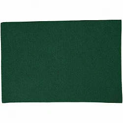 Felt sheets - green (A4, 10 sheets)