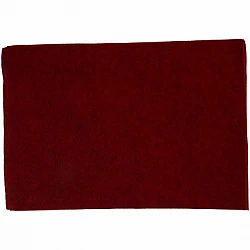Felt sheets - red, textured (A4, 10 sheets)