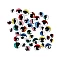 Set of 36 Moveable (Wiggly) Eyes