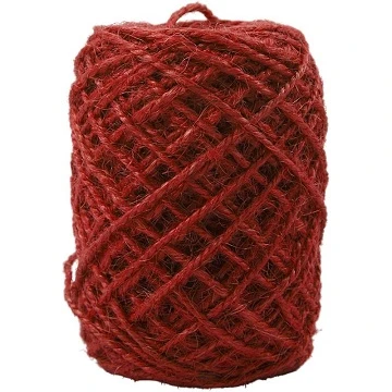 Красная конопляная веревка 150 м