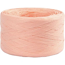 Paper raffia twine - light pink (100 m)