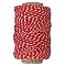Cotton Twine - Red/White (50 m)