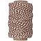 Cotton Twine - Brown/White (50 m)