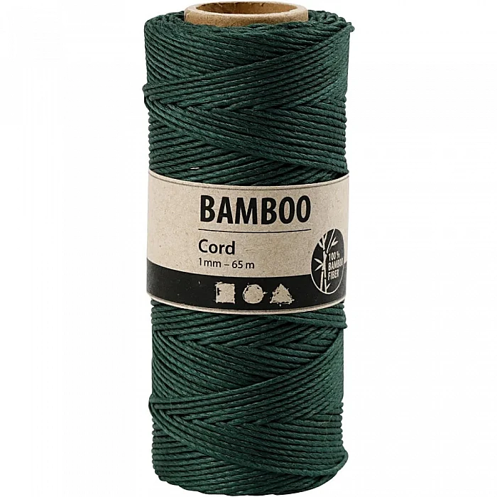 Bamboo Twine Rope - Green (65 m)