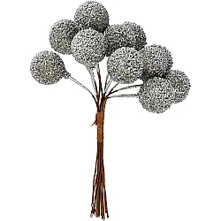 Foam Berries - Silver