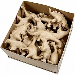 Cardboard Dinosaurs (3 Designs, 21 pcs)
