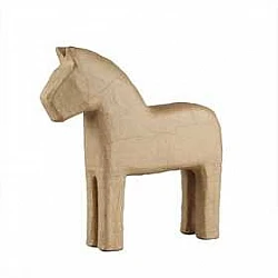 Cardboard Horse (Height 24.5 cm)