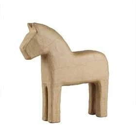 Kartona zirgs (augstums 24.5 cm)