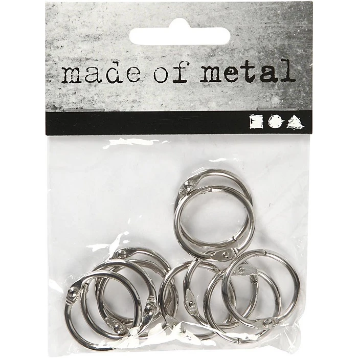 Кольца для брошюрования (D 19 мм, 10 шт.)