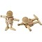 Flexible Wooden Figures 