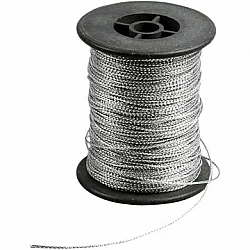 Metallic Thread (100 m) - Silver