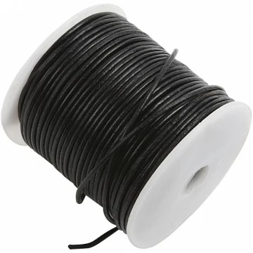 Кожаный шнур 2 мм, 50 м