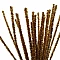 Gold-Coloured Fluffy Wire (6 mm, 24 pcs)