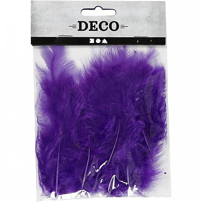 Feathers - Purple (15 pcs)