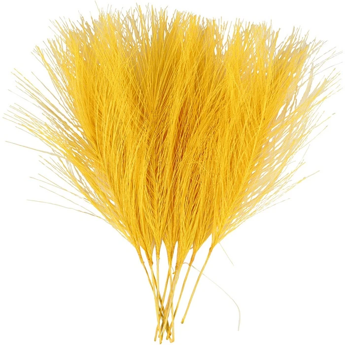 Artificial feathers (yellow)
