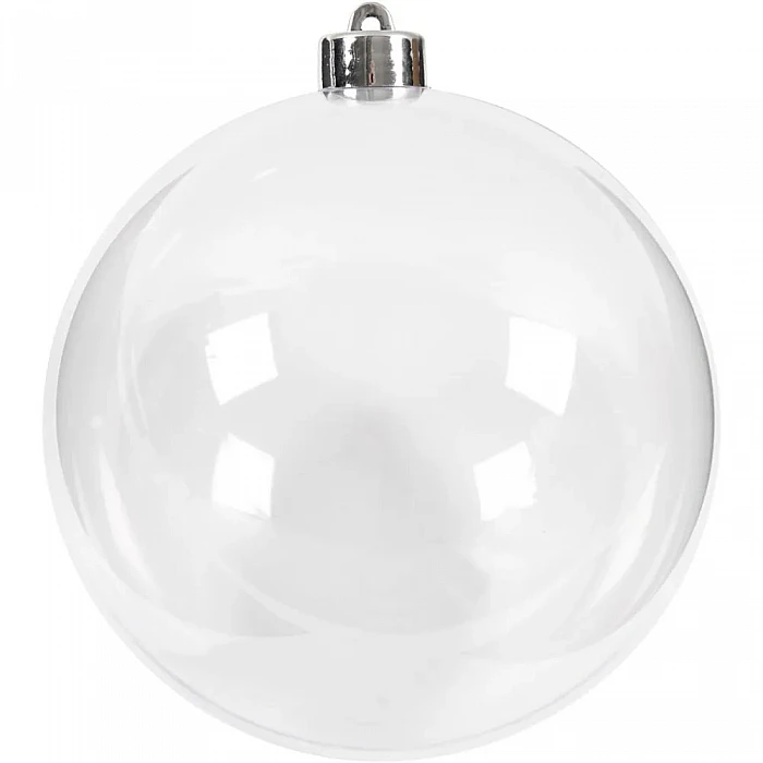 Рождественский пластиковый шар (D13,6 см, 1 шт.)