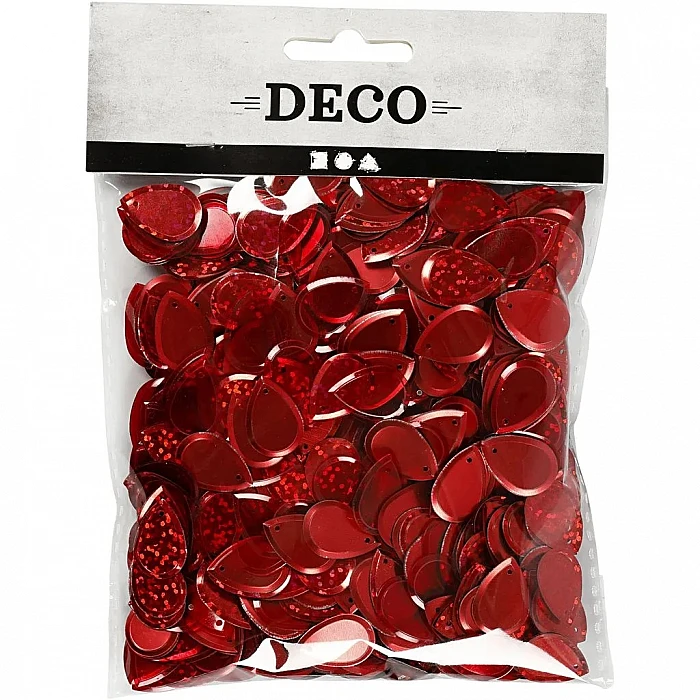 Decorative Drops - Red (50 g)