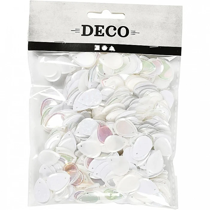 Decorative Droplets - White (50 g)