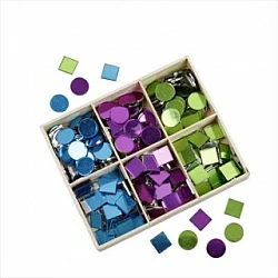 Colored Mirror Mosaic Set (300 pcs)