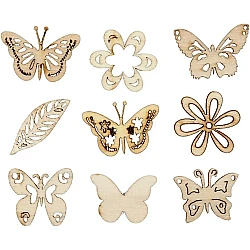 Wooden Decorations - Summer (45 pcs.)