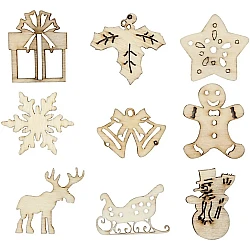 Wooden Christmas Decorations – 45 pcs.