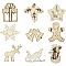 Wooden Christmas Decorations – 45 pcs.