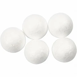 Polystyrene balls (Ø 2 cm, 20 pcs.)