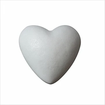 Polystyrene Hearts (8 cm, 50 pcs.)