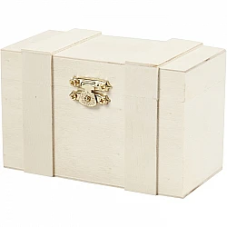 Wooden Treasure Box 7.5 cm