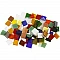 Glass mosaic tiles - coloured