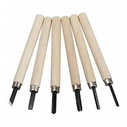 Wood Carving Tool Set (6 pcs)