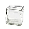 Glass Candle Holder - Square (10x10 cm)