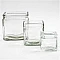 Glass tealight holder - square (5.5x5.5 cm)