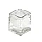 Glass Candle Holder - Square (7.5 x 7.5 cm)