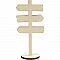 Wood Direction Marker (6x12cm)