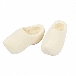 Wooden Doll Clogs (L 70 mm, 1 pc.)