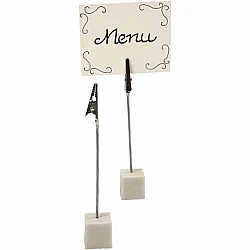 Декоративные держатели для карточек (высота 15 см, 5 шт.)