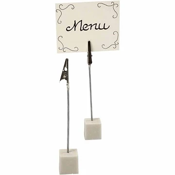 Декоративные держатели для карточек (высота 15 см, 5 шт.)