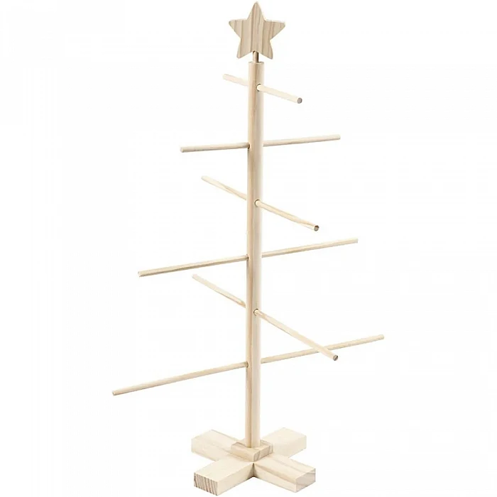 Собираемая деревянная ёлка (3 шт.)