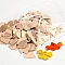 Wooden Heart-Shaped Figures 