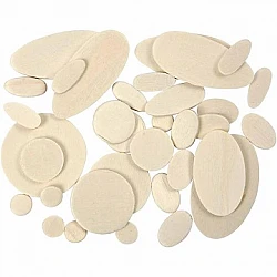 Wooden Pieces (600 pcs)