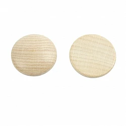 Wooden buttons (30 x 6 mm, 150 pcs.)