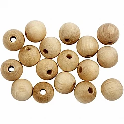 Деревянные бусины (8 мм, 100 шт.)