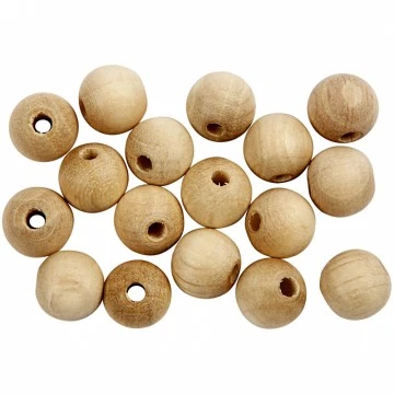 Koka pērlītes (8 mm, 100 gb.)