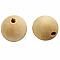 Wooden beads (25 mm, 100 pcs.)