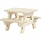 Decorative Wooden Picnic Table
